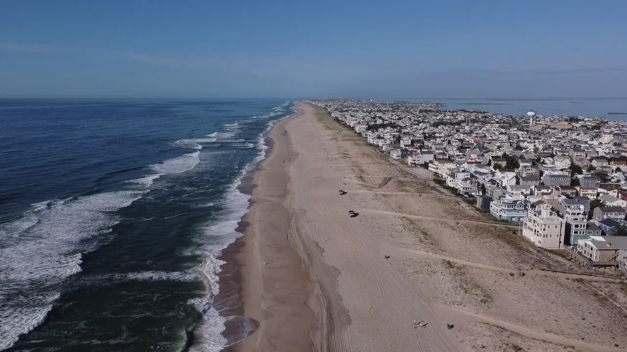 Coastal lifestyle scene